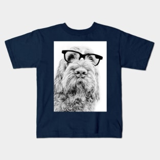Intelligent friend Spinone by heidiannemorris Kids T-Shirt
